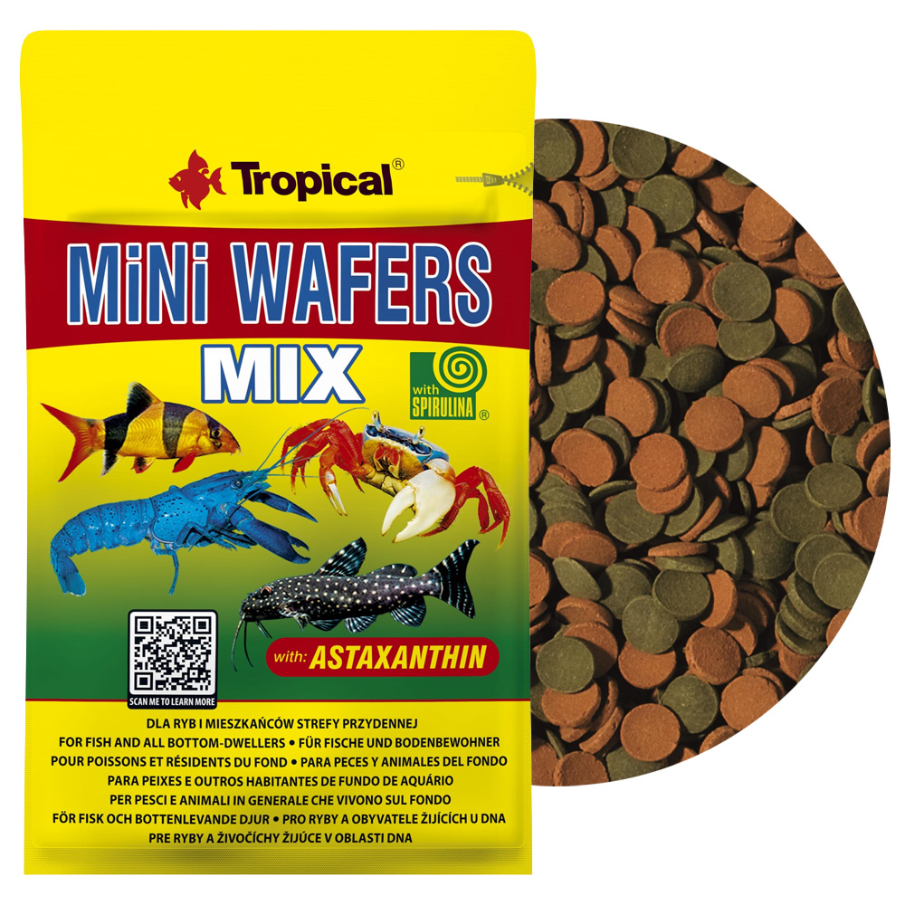 Tropical MINI WAFERS MIX Pokarm dla dennych 90g